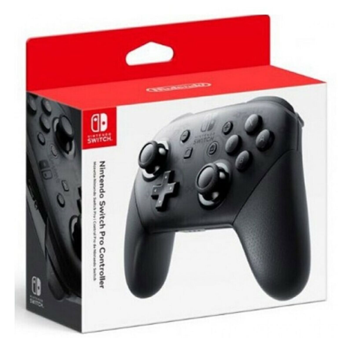 Pro Controller Black for Nintendo Switch + USB Cable