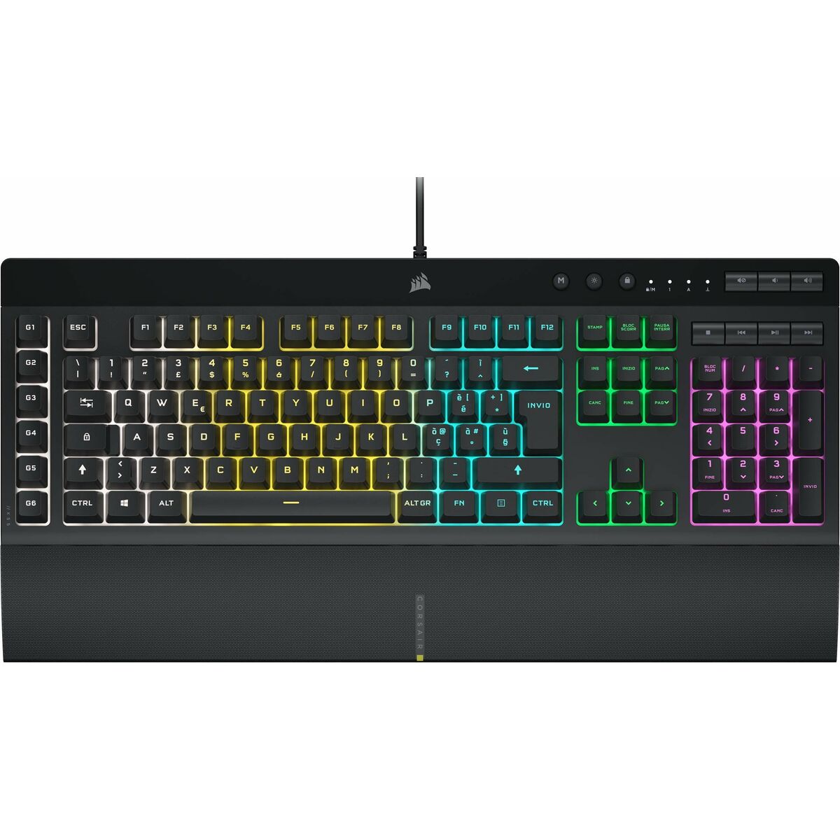 Corsair K55 RGB PRO Black Spanish Qwerty