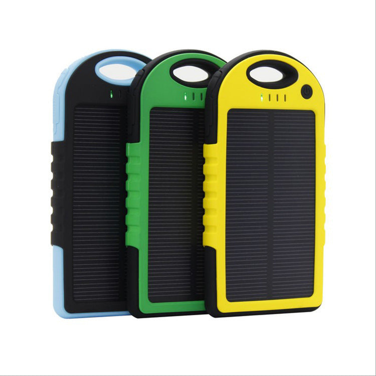 Solar Power Bank Dual Battery Charger 8000 mAh