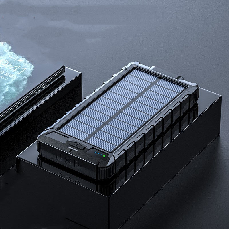 Solar Wireless Power Bank Capacity 20000 mAh