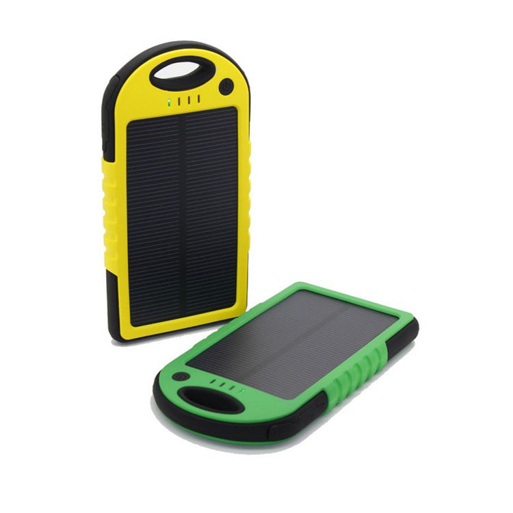Solar Power Bank Dual Battery Charger 8000 mAh