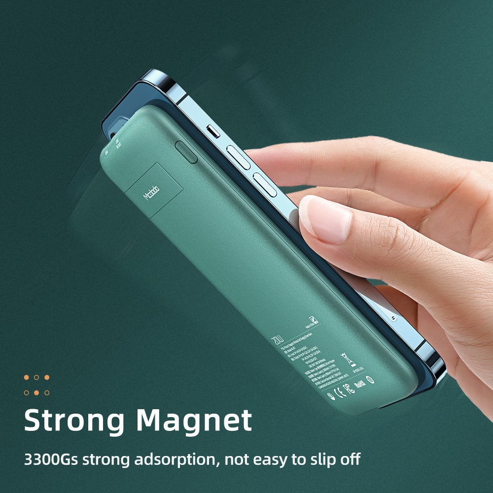 Magnetic Wireless Charging Power Bank 10000 mAh