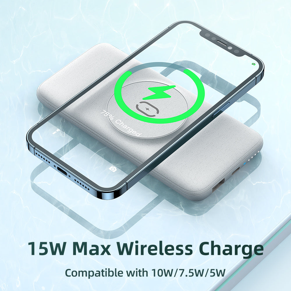 Magnetic Wireless Charging Power Bank 10000 mAh