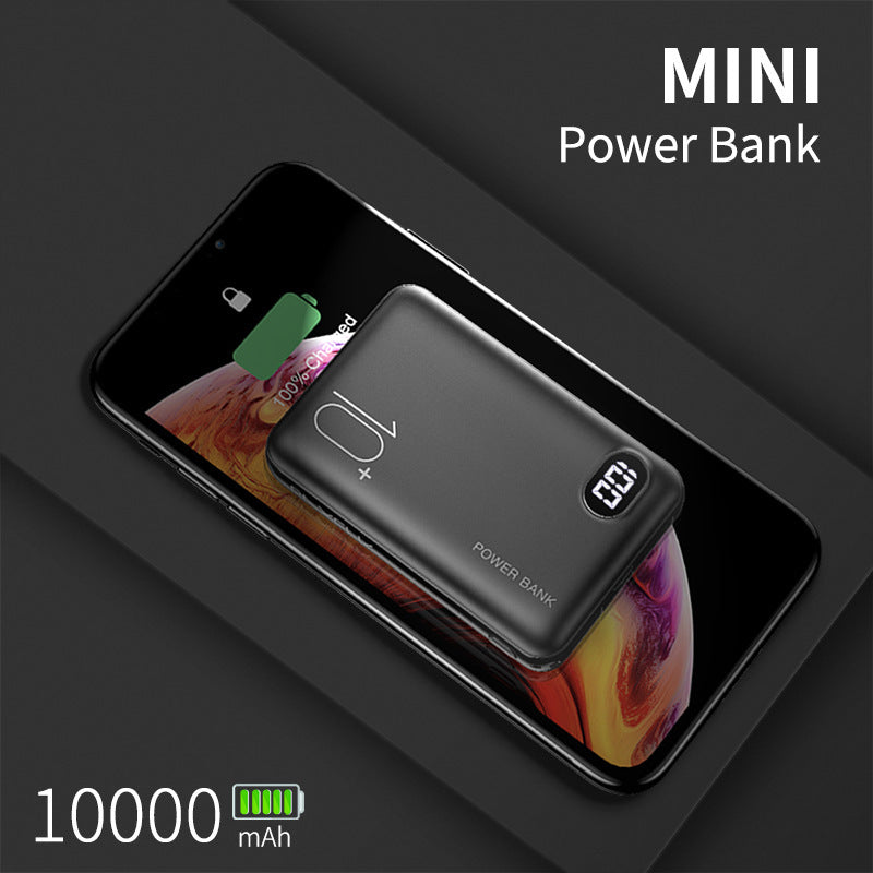 10000mAh Two Usb Digital Display Power Bank