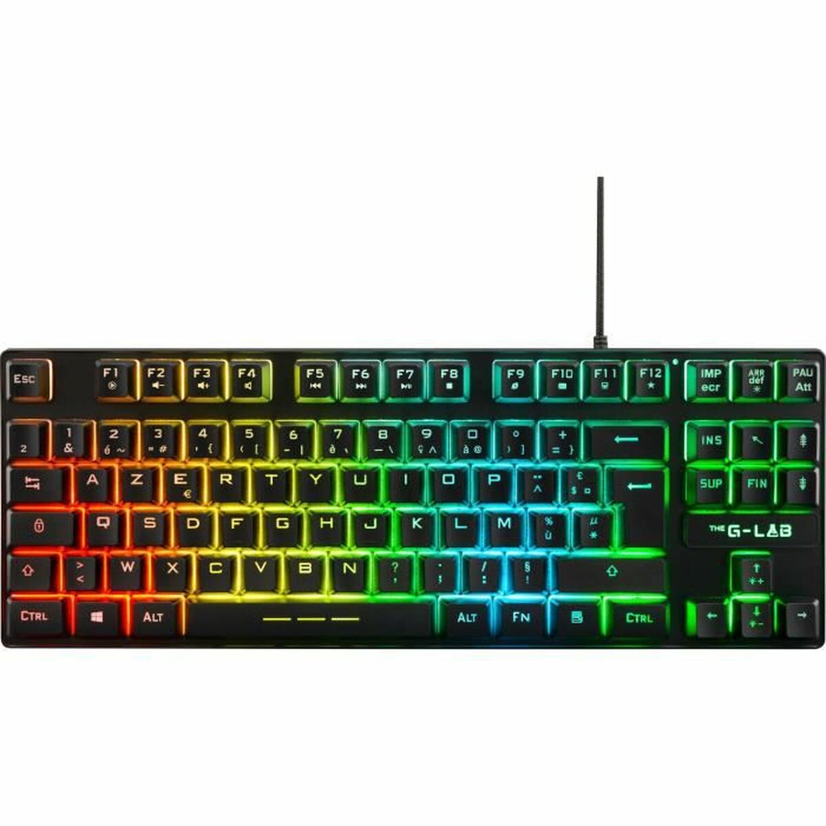 Gaming Keyboard The G-Lab Caesium French AZERTY by The G-Lab