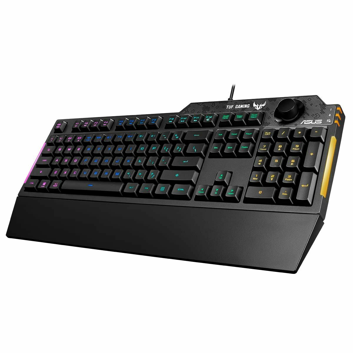 Gaming Keyboard Asus TUF Gaming K1 Qwerty Black by Asus
