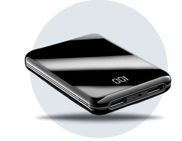Mini LCD Display Power Bank 10000 mAh