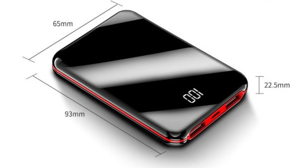 Mini LCD Display Power Bank 10000 mAh