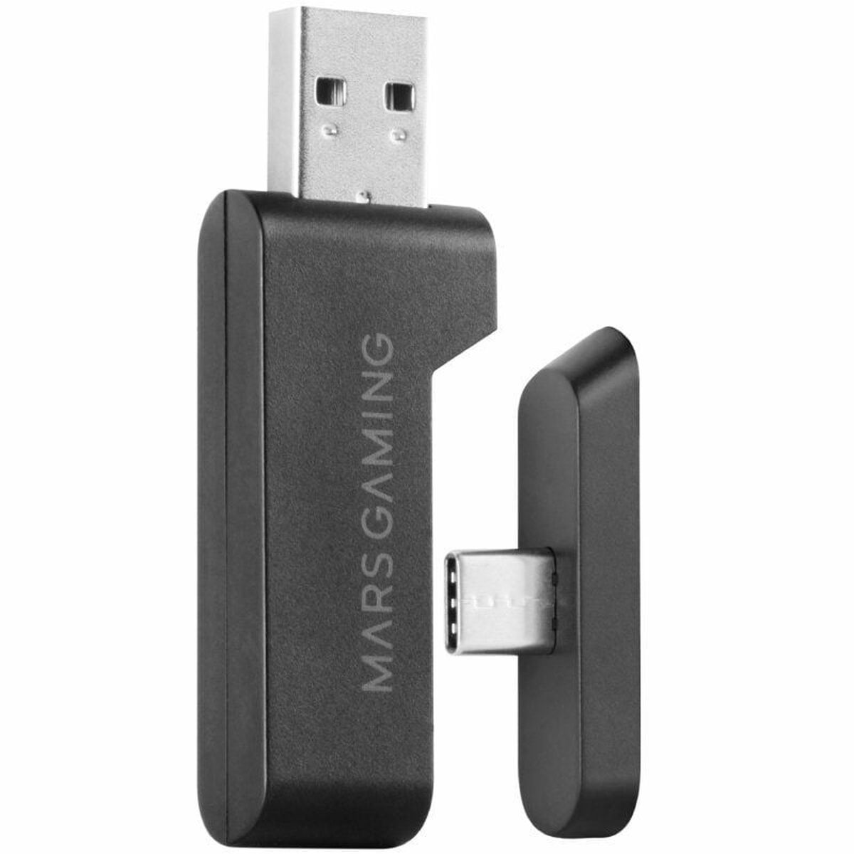 Gaming Headset With Microphone Mars MHWPRO Black Wireless by Mars Gaming