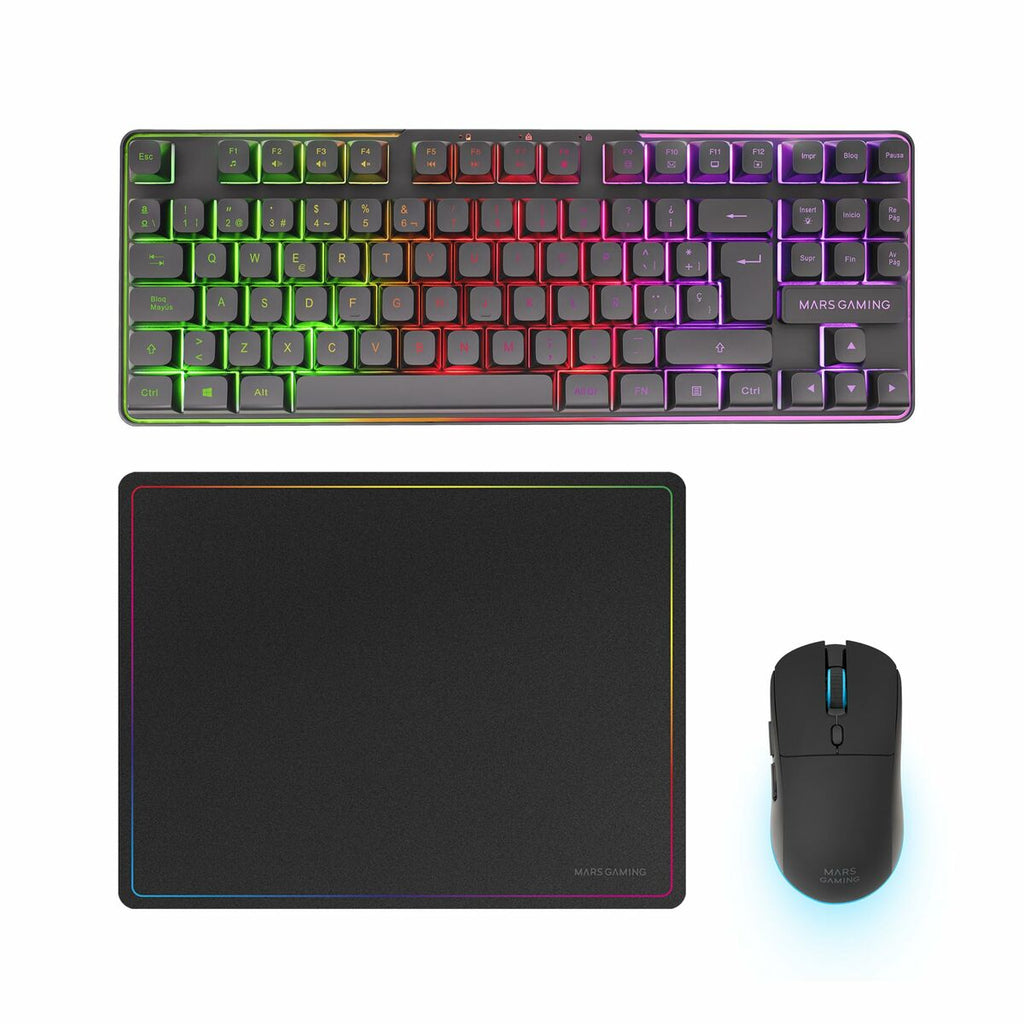 Gaming Set Mars Gaming MCPWTKLES