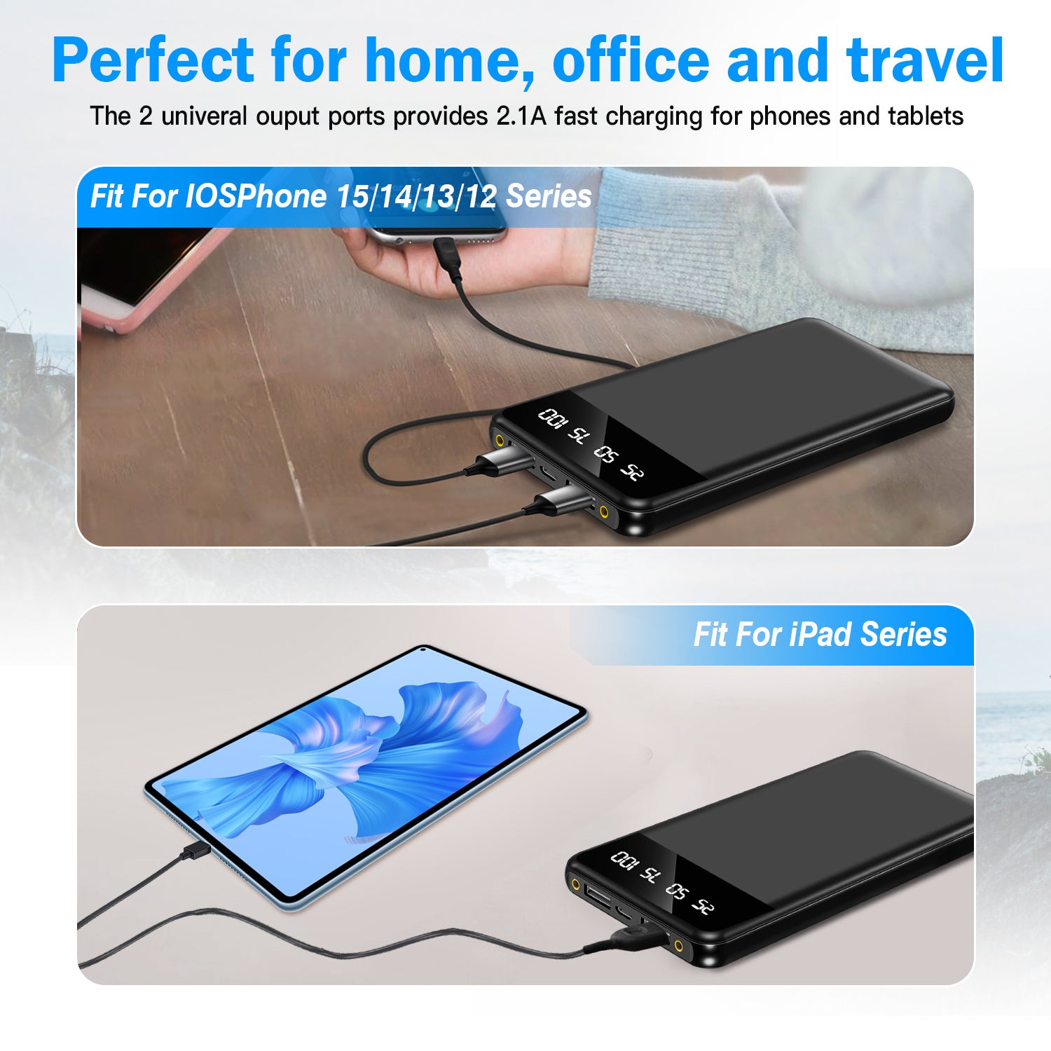 10000mAh Power Bank