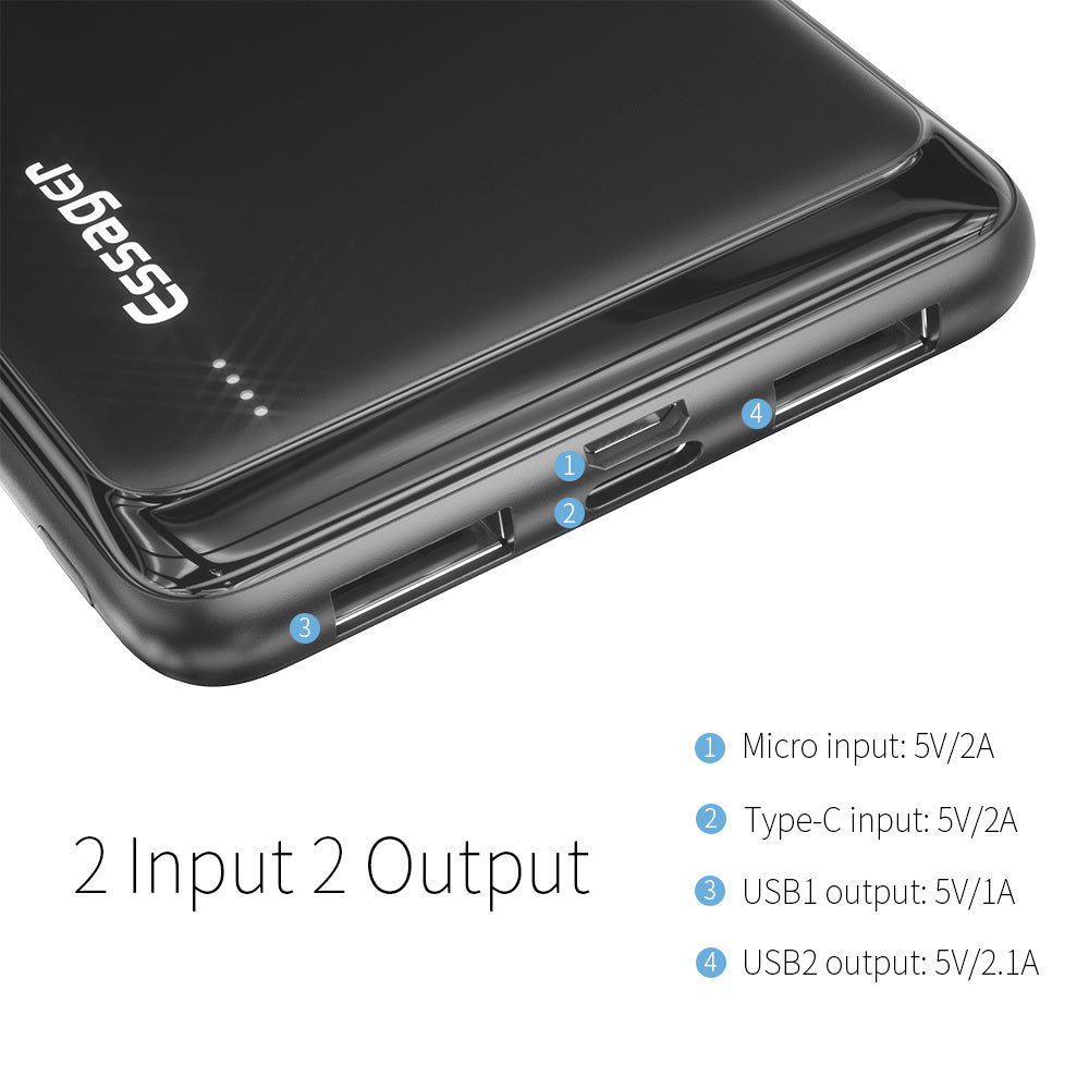 Essager Power Bank 10000 mAh