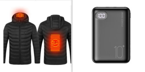 10000mAh Two Usb Digital Display Power Bank