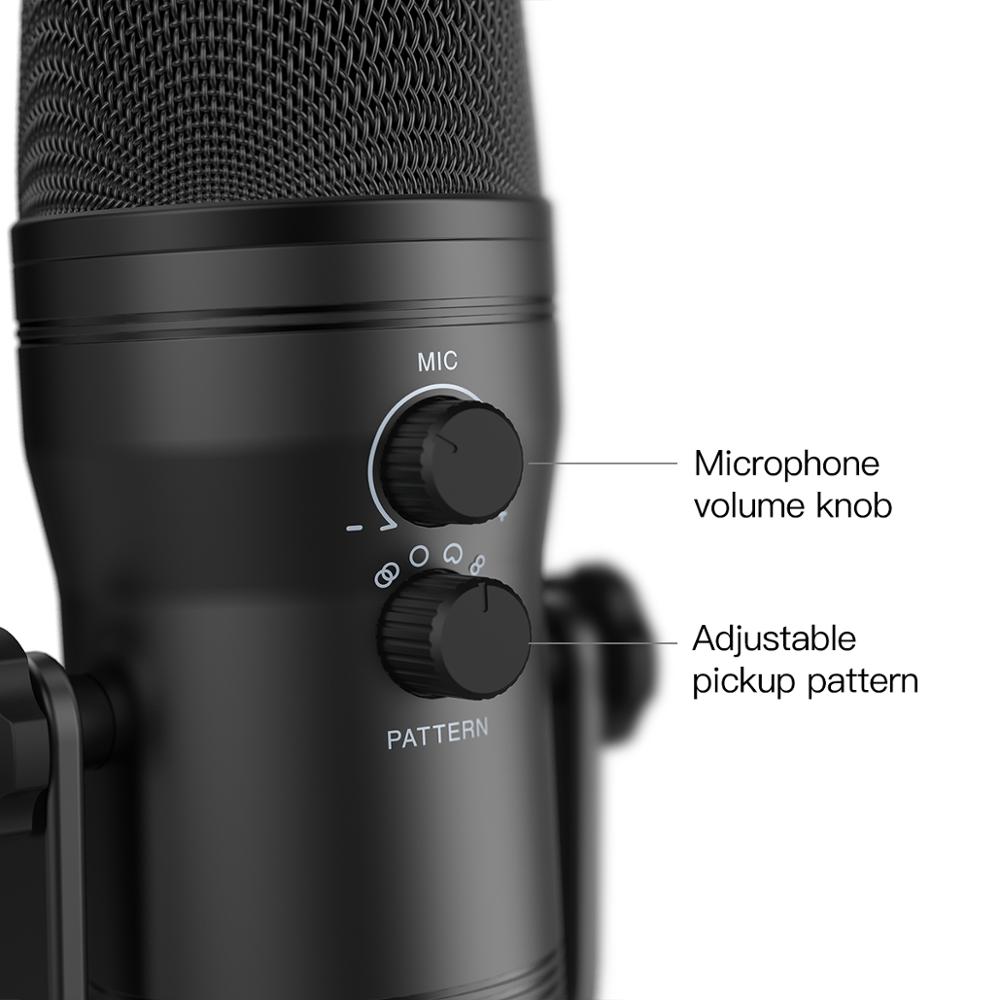 fifine USB Recording Microphone for Pro Gamers